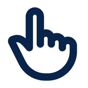 Hand Finger 2 Line Icon from Mingcute Line Set