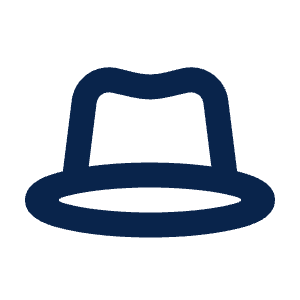 Hat Line Icon from Mingcute Line Set