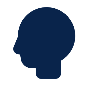 Head Fill Icon from Mingcute Fill Set