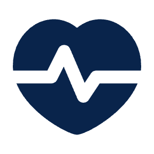 Heartbeat 2 Fill Icon from Mingcute Fill Set