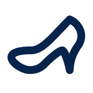 Shoe 2 Line Icon from Mingcute Line Set