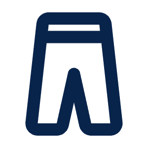 Trouser Line Icon from Mingcute Line Set