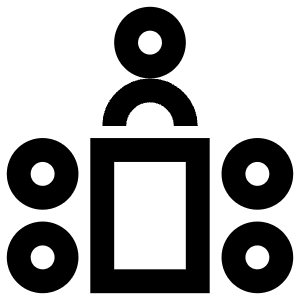 Business Meeting Icon from Atlas Line Set