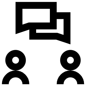 Conversation Chat Icon from Atlas Line Set