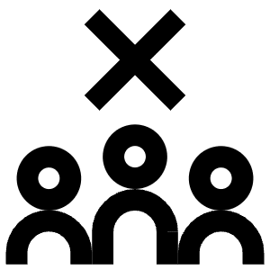 Xmark Group People Icon from Atlas Line Set