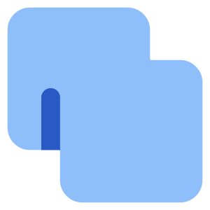 Pathfinder Square Merge Icon from Core Flat Set