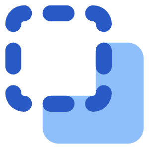 Pathfinder Square Minus Back 1 Icon from Core Flat Set