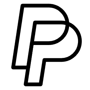 Paypal Logo Icon from Logos Line - Free Set