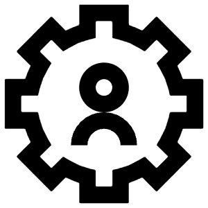 Cogwheel Settings Account Icon from Atlas Line Set