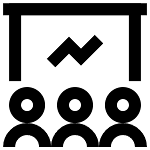 Group Project Presentation Icon from Atlas Line Set