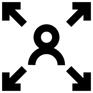 Personal Transfer Arrows Icon from Atlas Line Set