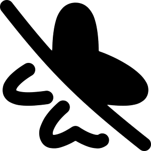 Airplane Disabled Icon from Flex Remix - Free Set