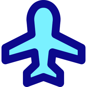 Airplane Enabled Icon from Core Pop - Free Set
