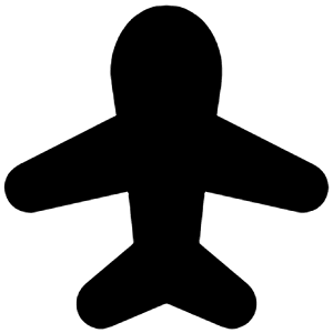 Airplane Enabled Icon from Core Solid - Free Set