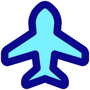Airplane Enabled Icon from Plump Pop - Free Set