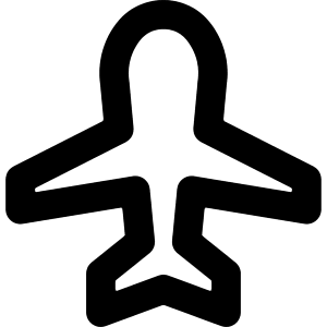 Airplane Enabled Icon from Core Remix - Free Set