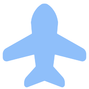 Airplane Enabled Icon from Plump Flat - Free Set