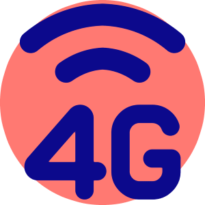 Cellular Network 4g Icon from Core Pop - Free Set