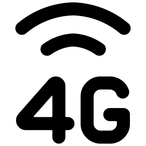 Cellular Network 4g Icon from Core Solid - Free Set