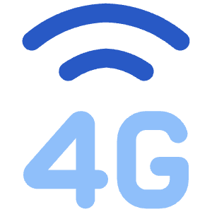 Cellular Network 4g Icon from Core Flat - Free Set