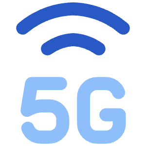 Cellular Network 5g Icon from Core Flat - Free Set