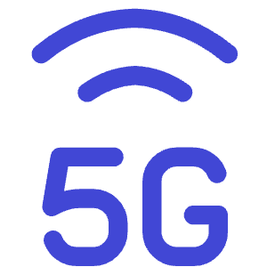 Cellular Network 5g Icon from Core Duo - Free Set