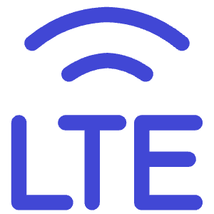 Cellular Network Lte Icon from Core Duo - Free Set