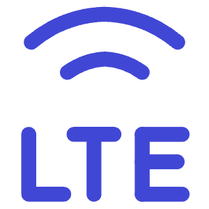 Cellular Network Lte Icon from Flex Duo - Free Set