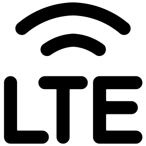 Cellular Network Lte Icon from Core Solid - Free Set
