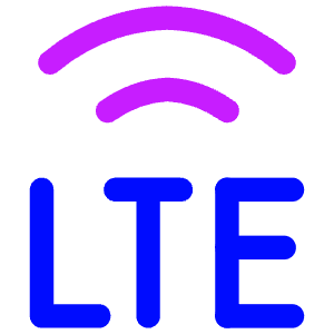Cellular Network Lte Icon from Flex Neon - Free Set