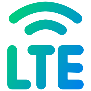 Cellular Network Lte Icon from Flex Gradient - Free Set