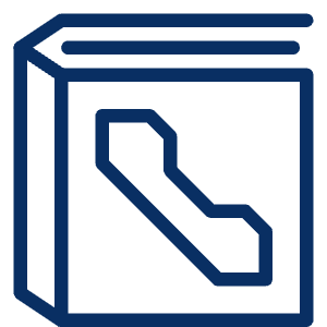 Contact List 1 Icon from Cyber Line - Free Set