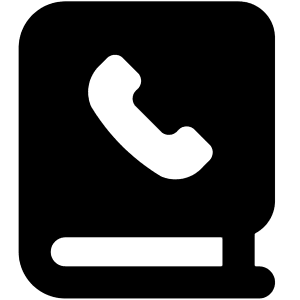 Contact Phonebook 2 Icon from Core Solid - Free Set