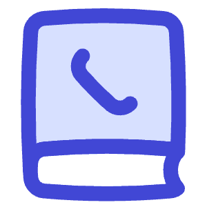 Contact Phonebook 2 Icon from Flex Duo - Free Set