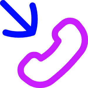 Incoming Call Icon from Flex Neon - Free Set