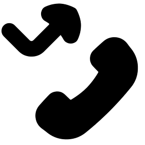 Missed Call Icon from Flex Solid - Free Set