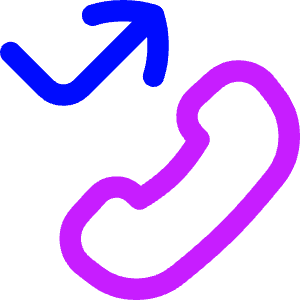 Missed Call Icon from Flex Neon - Free Set