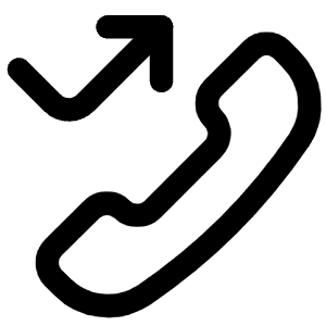 Missed Call Icon from Core Line - Free Set