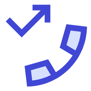 Missed Call Icon from Sharp Duo - Free Set