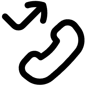 Missed Call Icon from Flex Line - Free Set