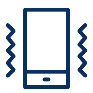 Mobile Phone Vibration Icon from Cyber Line - Free Set