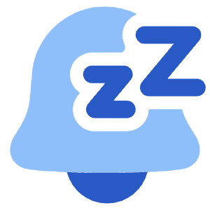 Notification Alarm Snooze Icon from Plump Flat - Free Set