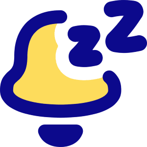 Notification Alarm Snooze Icon from Flex Pop - Free Set