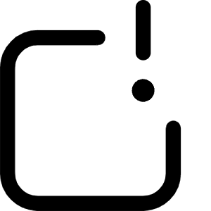 Notification Application 2 Icon from Core Line - Free Set