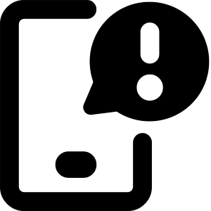 Notification Message Alert Icon from Core Remix - Free Set