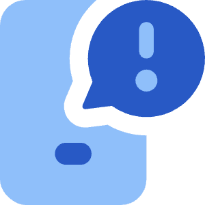 Notification Message Alert Icon from Core Flat - Free Set