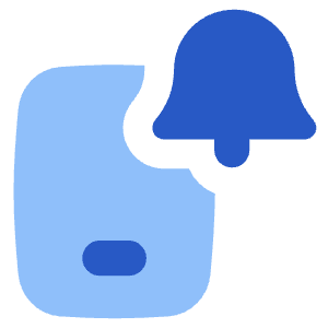 Phone Notification Icon from Flex Flat - Free Set