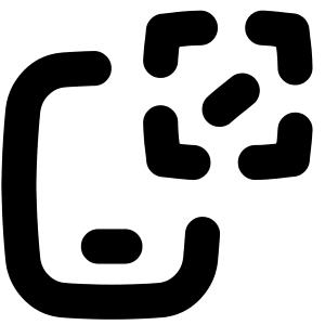 Phone Qr Icon from Flex Solid - Free Set