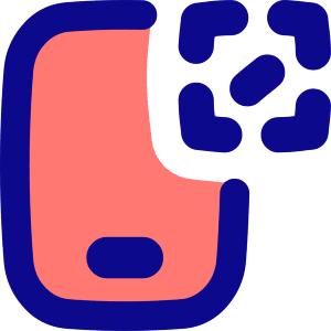 Phone Qr Icon from Flex Pop - Free Set