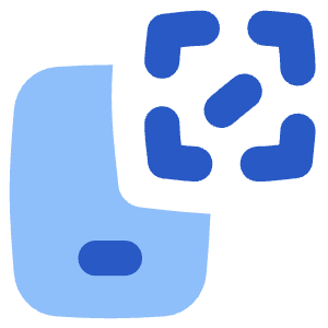 Phone Qr Icon from Flex Flat - Free Set